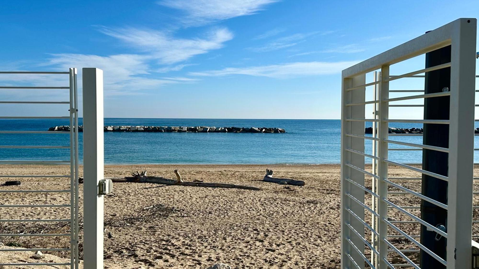 P020 - Porto Recanati, Nuovo Trilocale Con Giardino 외부 사진