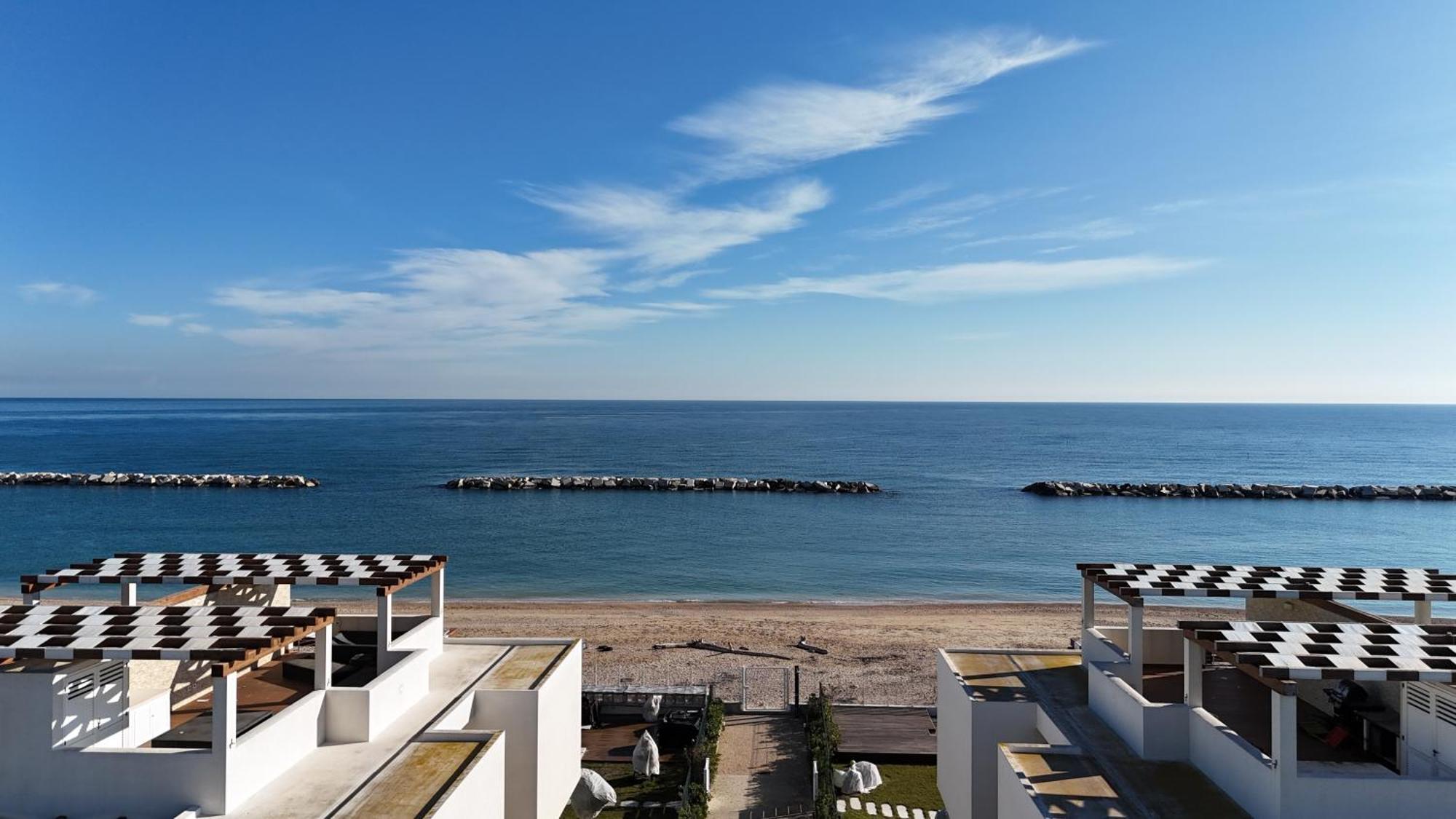 P020 - Porto Recanati, Nuovo Trilocale Con Giardino 외부 사진